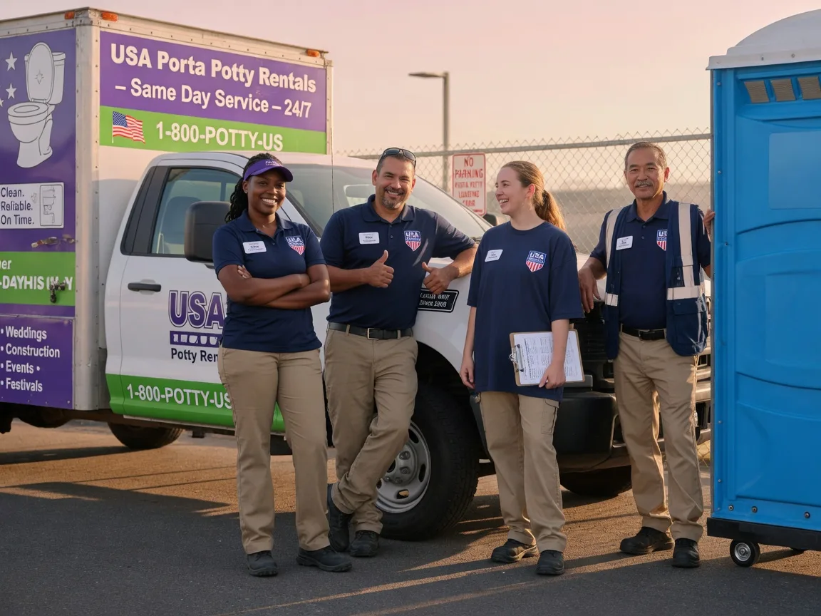 Porta Potty Rental company in Matamoras, PA